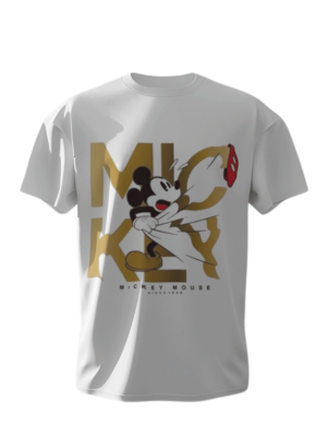 PREMIUM CARTOON MERCHANDISE – MICKY – Printed Oversized T-shirt PREMIUM CARTOON MERCHANDISE – MICKY – Printed Oversized T-shirt