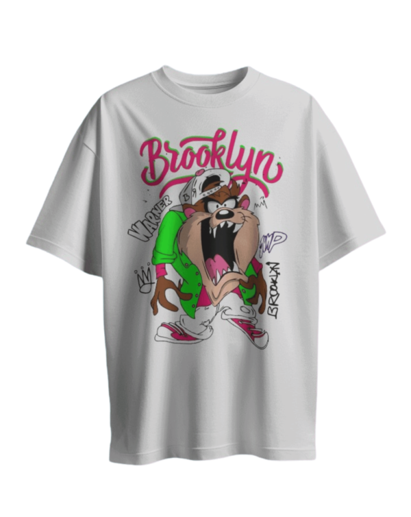 PREMIUM CARTOON MERCHANDISE – TASMANIAN DEVIL – Printed Oversized T-shirt