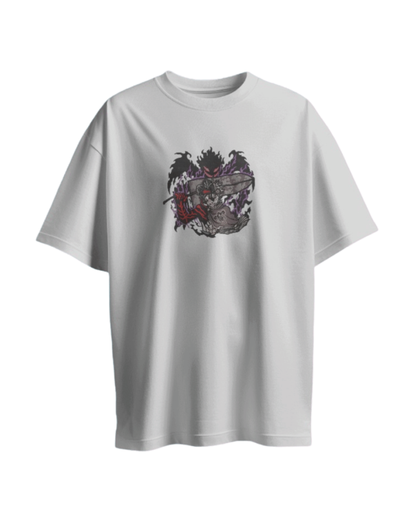 PREMIUM ANIME MERCHANDISE – DEMON ASTA – Printed Oversized T-shirt
