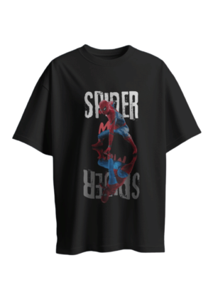 PREMIUM MARVEL MERCHANDISE – SPIDERMAN – Printed Oversized T-shirt