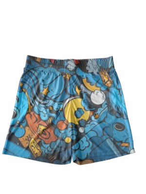 FUNCKY AOP DESIGN – SHORTS ( UNISEX ) FUNCKY AOP DESIGN – SHORTS ( UNISEX )